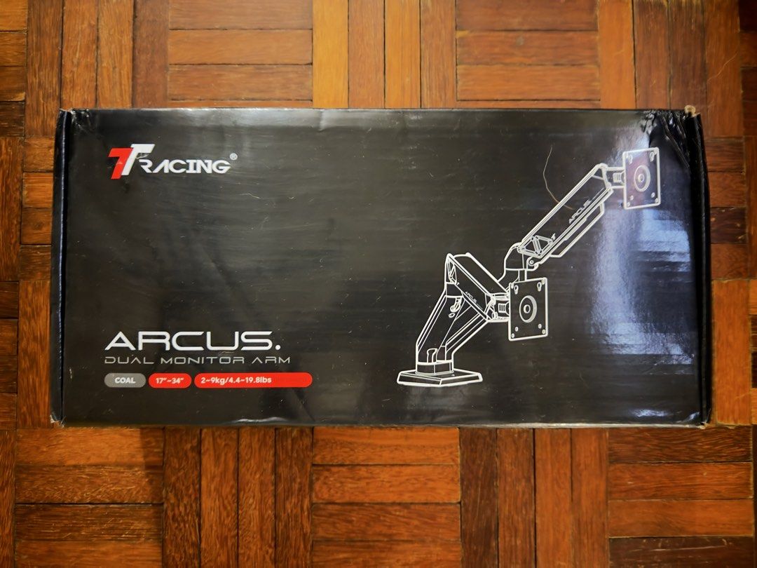 TTRACING Arcus Dual Monitor Arm, Computers & Tech, Parts & Accessories ...