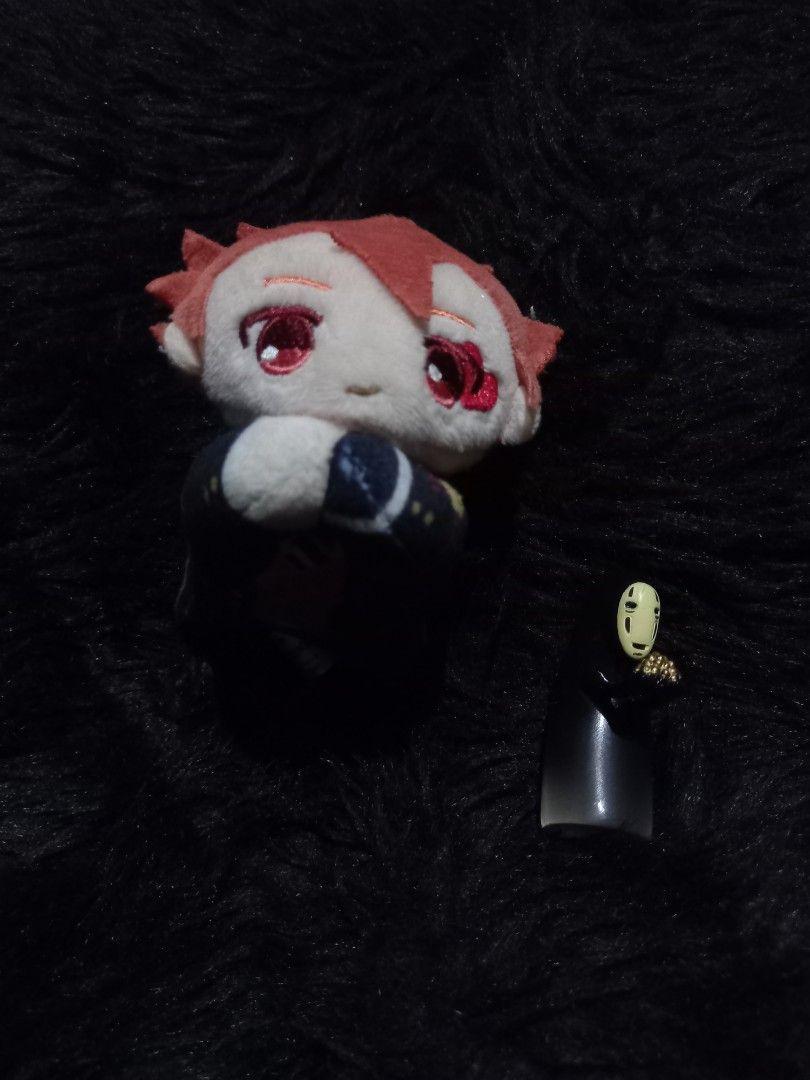 Twisted Wonderland Plush Keychain (Individual prices on description) (Category: Plushies & Soft Toys) located in Aroroy. Submitted by rexxz (Listing ID 1422443004, Image 2). Description: ◇ Payment first ◇ ♧Prices: Ace Trappola Hugchara 250 Ace Ceremmonial Robe ❌SOLD❌ Cater Diamond 150 Diasomnia Keychain ❌SOLD❌ Epel mini 180 Deuce Mini 180 Vil Schoenheit PE Epel &y♡u 350 Rook &y♡u ❌SOLD❌ Vil &y♡u ❌SOLD❌.