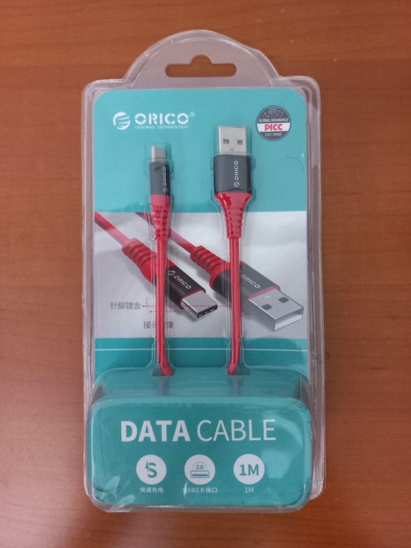 Orico Type-A to Type-C Data Cable 1m441451010044078080