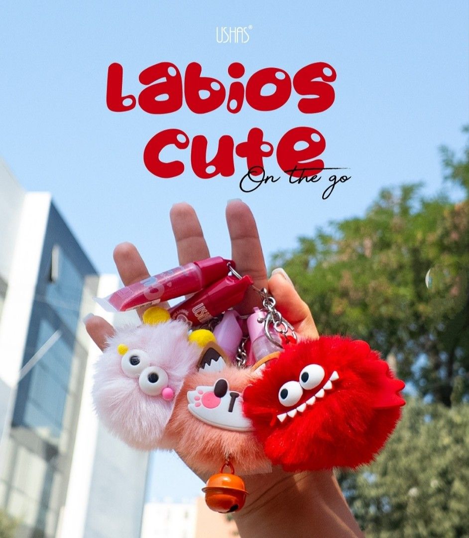 Cute Lip Gloss Keychain (Category: Makeup) located in Manila. Submitted by myxstyle27 (Listing ID 1422398486, Image 1). Description: - USHAS Labios lip gloss keychains - Features a fluffy pom-pom and cute character - Includes lip gloss - Adds fun to keys or bags AVAILABLE RED ONLY LOCATION VALENZUELA P150.