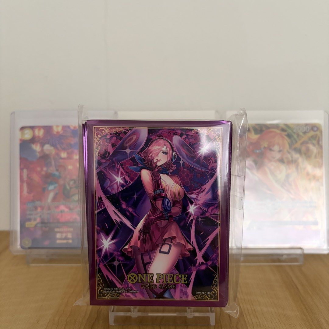 reiju card sleeves One Piece - Vinsmoke Reiju Foil Card Sleeves 67mmX92mm 60ct Standard Size