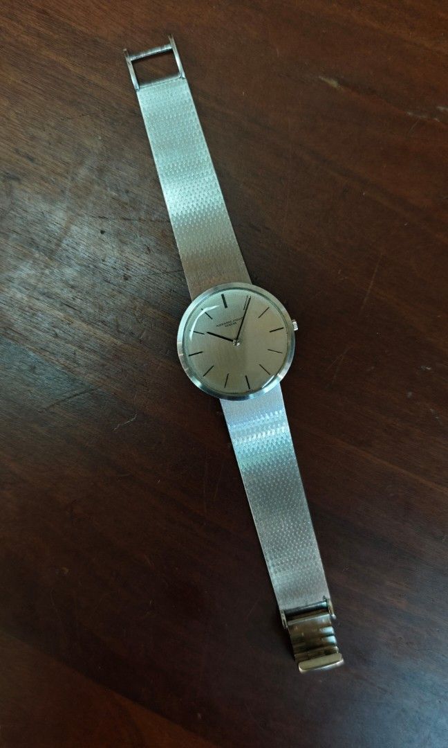 Vintage 18K Audemars piguet integrated bracelet Manual wind, Luxury ...