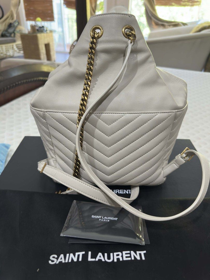 Ysl joe backpack (Category: Luxury Bags & Wallets) located in Makati City. Submitted by francinefarinas3196 (Listing ID 1422429044, Image 3). Description: 💯 AUTHENTIC LIFETIME MONEYBACK GUARANTEED complete set.