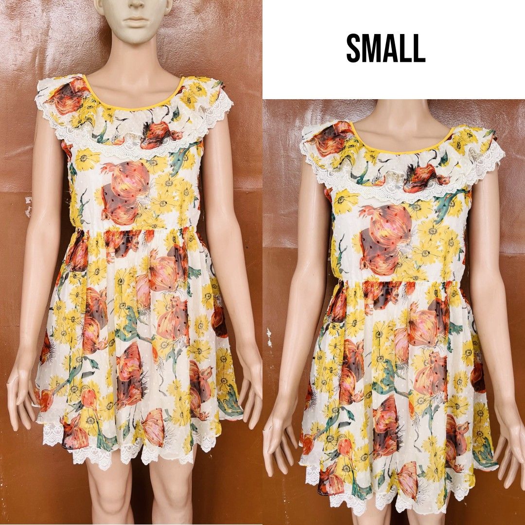10pcs. Dresses Take All (Category: Dresses) located in Tabuk. Submitted by BiDing (Listing ID 1422670516, Image 2). Description: 🔸Title: TAKE ALL 10 DRESSES FOR 350 PESOS ONLY 🔸Description: ALL items are in their good conditions 🔸Size: Best fit to Small size all.items. 🔸Price: 10 pcs. for 350 Only 🔸Flaws: All in Good condition 🔸Payment Methods:Gcash, Paymaya & LBP 🔸Delivery Options (Shoulder by buyer): J&T and LBC 𝑅𝑒𝑚𝑖𝑛𝑑𝑒𝑟𝑠: 🌼 Ki