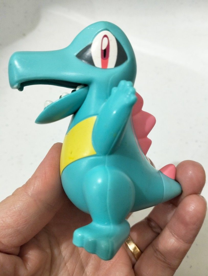 2018 McDo Pokemon Totodile Figure (Category: Figurines & Statues) located in Baguio. Submitted by toys_of_yesteryear (Listing ID 1422692358, Image 2). Description: 📌loc. Baguio 📌Please note that this is a USED item and is being sold as-is. Kindly manage expectations accordingly 📌Actual photos posted, check all photos before buying. 📌Reasonable price posted, lowballers will be ignored / ridiculous offers auto declined. Fair offers only, close 