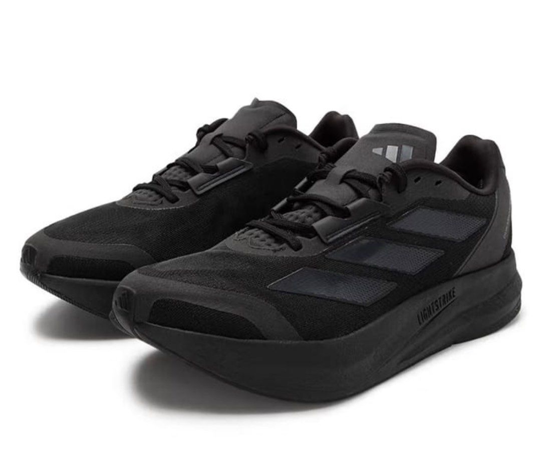 Adidas Duramo Speed Shoes -Black (Category: Sneakers) located in Jaen. Submitted by hallofluxee (Listing ID 1422616593, Image 1). Description: Few wears only. Maliit pala sakin kaya masakit sa paa. Bought my new pair so i need funds Can do meet up as well around makati.