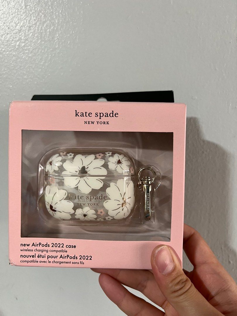 Airpods Pro case (kate spade) (Category: Cases & Sleeves) located in Quezon City. Submitted by katedeclutter (Listing ID 1422646476, Image 1). Description: brandnew for airpods pro only!.