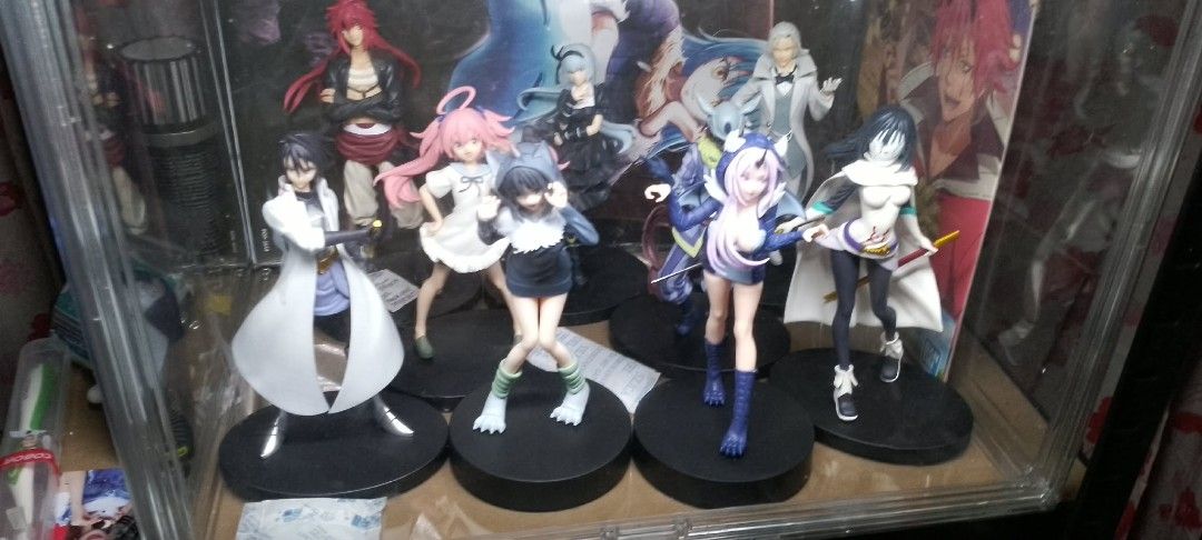 Anime Figure Collection (Category: Figurines & Statues) located in Cavite. Submitted by msleahsalonga (Listing ID 1422655791, Image 2). Description: That Time I Got Reincarnated as a Slime Otherworlder Collection - Anime figure collection - BIB Loose .