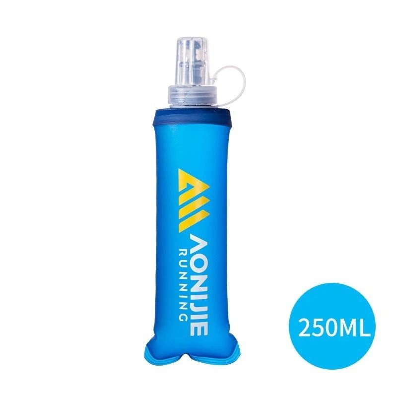 Aonijie SOFT FLASK 250ml - BPA FREE (Category: Other Sports Equipment and Supplies) located in Manila. Submitted by abot.ph.17846 (Listing ID 1422597278, Image 1). Description: Features: - Flask compresses as you drink to eliminate water sloshing around inside it - Updated soft bite valve with higher flow rate, easy on the teeth - Slim and lightweight, fills easily with wide mouth opening - Durable Thermoplastic Polyurethane (TPU) construction - 
