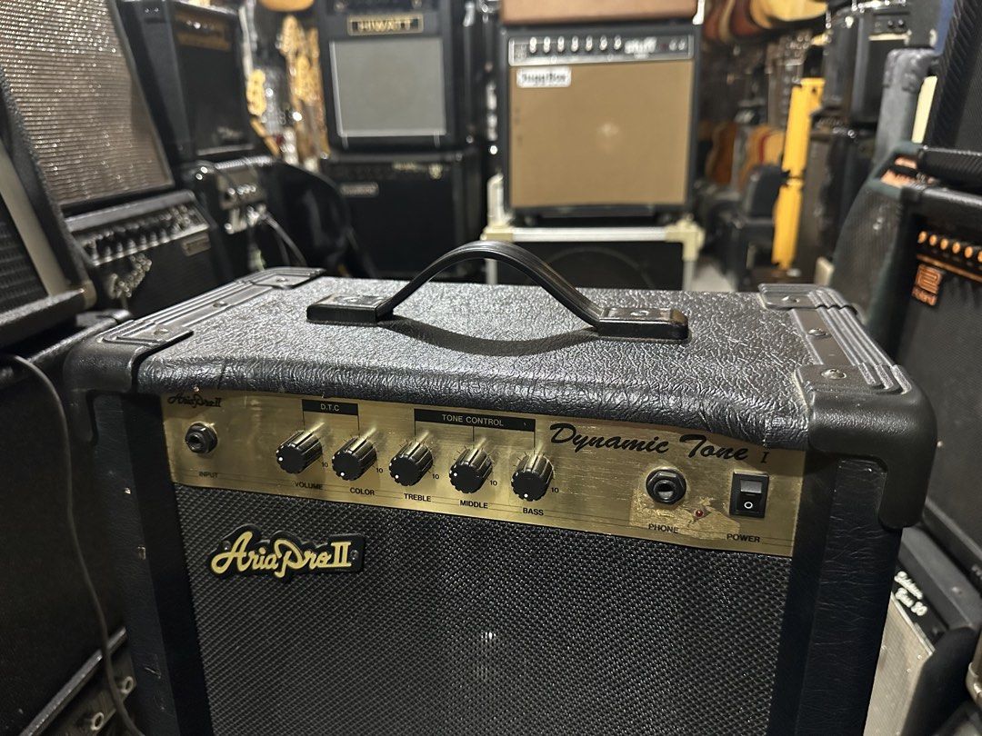 Aria Pro II Dynamic Tone 1 Guitar Amplifier (Category: Musical Instruments) located in Binan City. Submitted by asherkv13 (Listing ID 1422549093, Image 2). Description: .