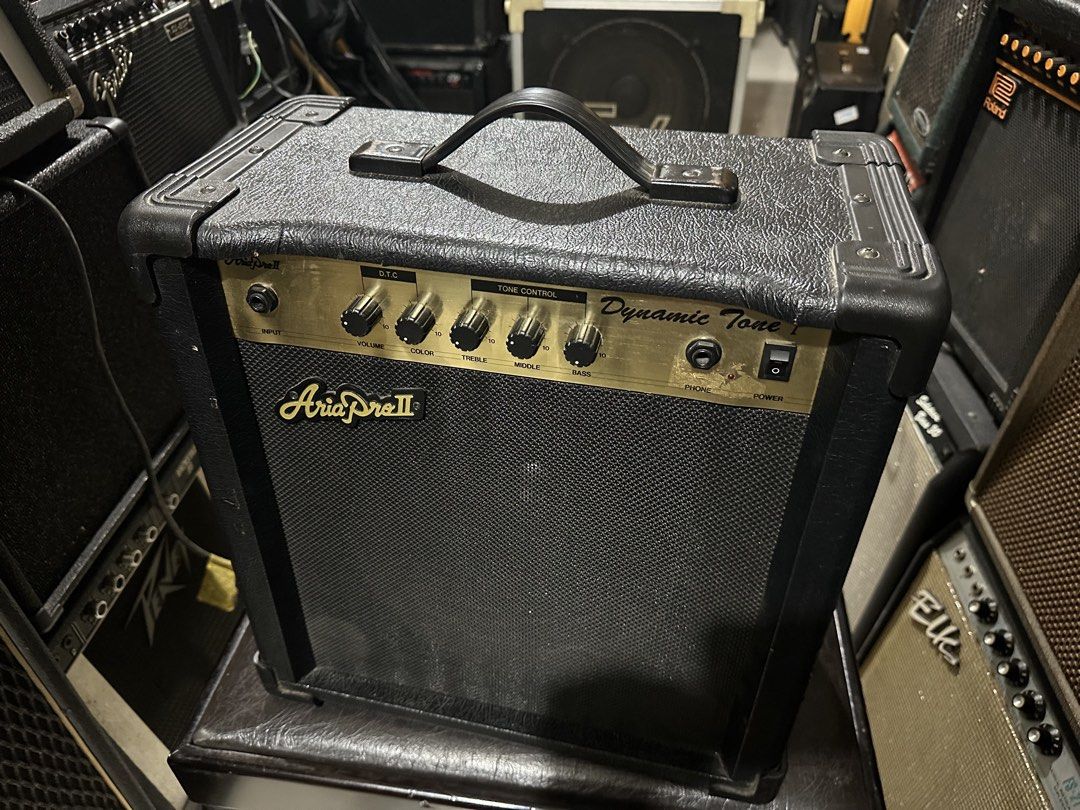 Aria Pro II Dynamic Tone 1 Guitar Amplifier (Category: Musical Instruments) located in Binan City. Submitted by asherkv13 (Listing ID 1422549093, Image 3). Description: .