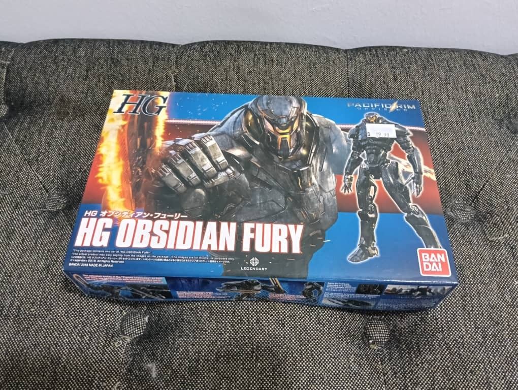 Bandai HG Pacific Rim Obsidian Fury Model Kit gundam hg, Hobbies & Toys ...