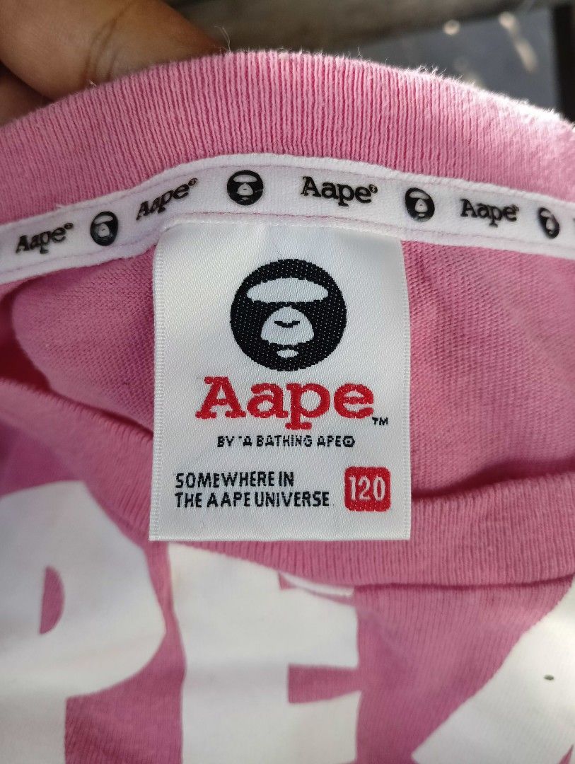 BAPE/APE KIDS LONGSLEEVE (Category: Babies & Kids Fashion) located in Asingan. Submitted by w.e.thrift (Listing ID 1422680855, Image 2). Description: BAPE/APE FOR KIDS SIZE 130/120 5 TO 7 YRS OLD BOTH EXCELENT CONDITION NO ISSUE 800 SHIPPED (ASPACK) LOC. PANGASINAN J&T COURIER PAYMENT 1ST.