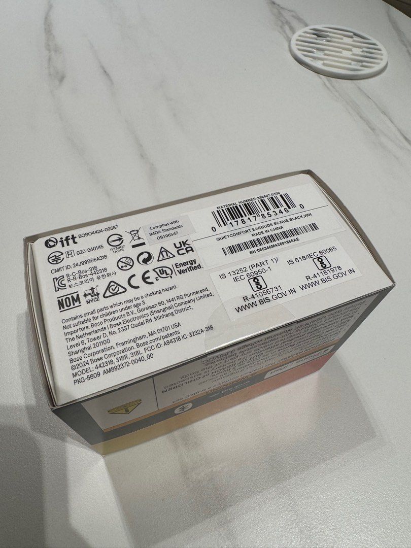Bose QuietComfort Earbuds - Black65561400395907112