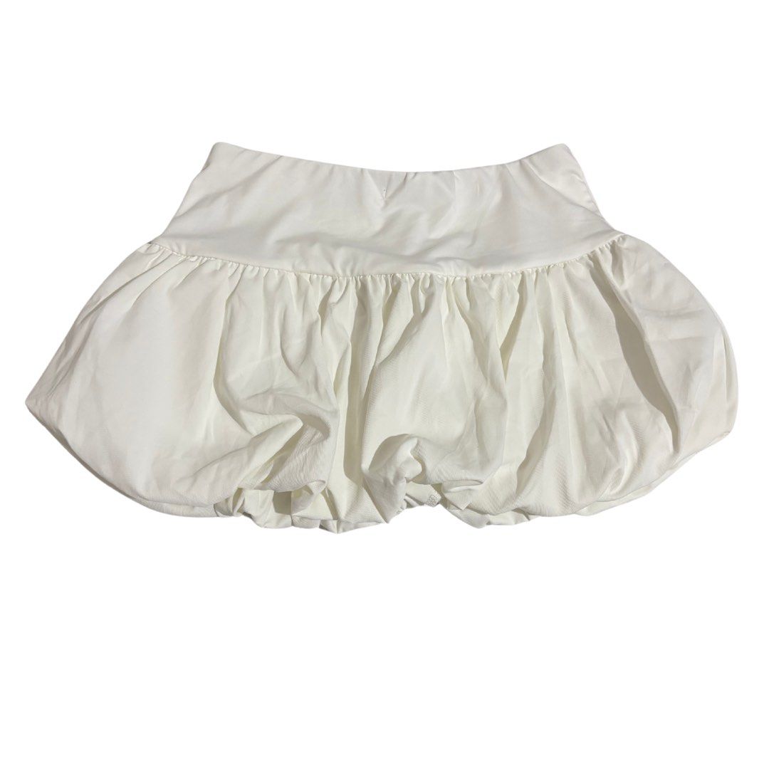 Bubble skirt with inner shorts (Category: Skirts) located in Pasay City. Submitted by cloudeclutters (Listing ID 1422562043, Image 1). Description: Never been used, impulse buy Please read before you order 🌸 Fits XS-S 🌸 Payment first, No COD 🌸 Payment thru Gcash 🌸 Delivery thru J&T/Lalamove. I'm located at pasay Guaranteed that what you see is what you get.