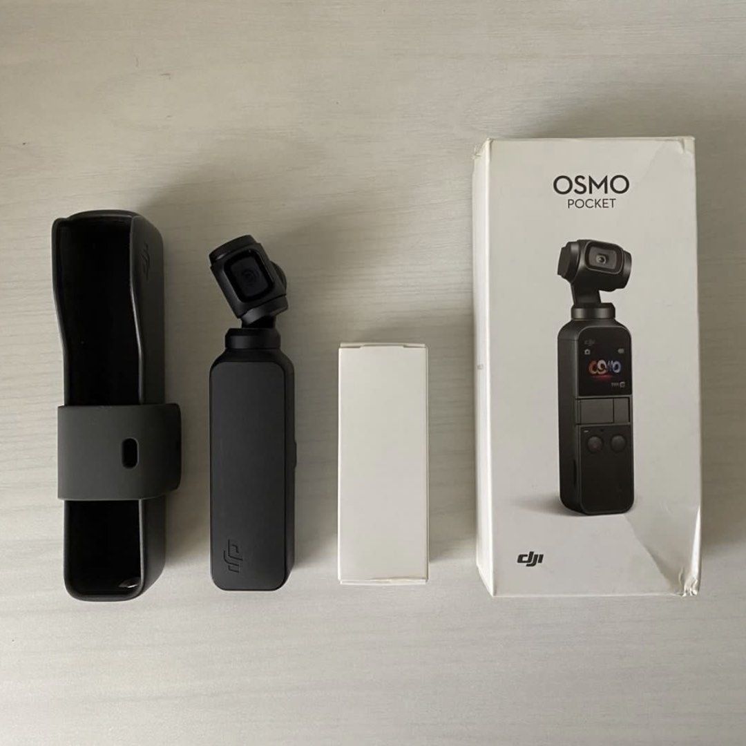DJI Osmo Pocket 1 (Category: Gimbals & Stabilizers ) located in Quezon City. Submitted by a.archive.co (Listing ID 1422664887, Image 2). Description: DJI Osmo Pocket Model: OT110 Compatibility: Lightning / USB-C Smartphone Features: MicroSD Card Slot Condition: Fully working, no issues (used only once!) Comes with charging cable, lanyard, stand, and protective case! Mode of Payment: GCash Location: Quezon City.