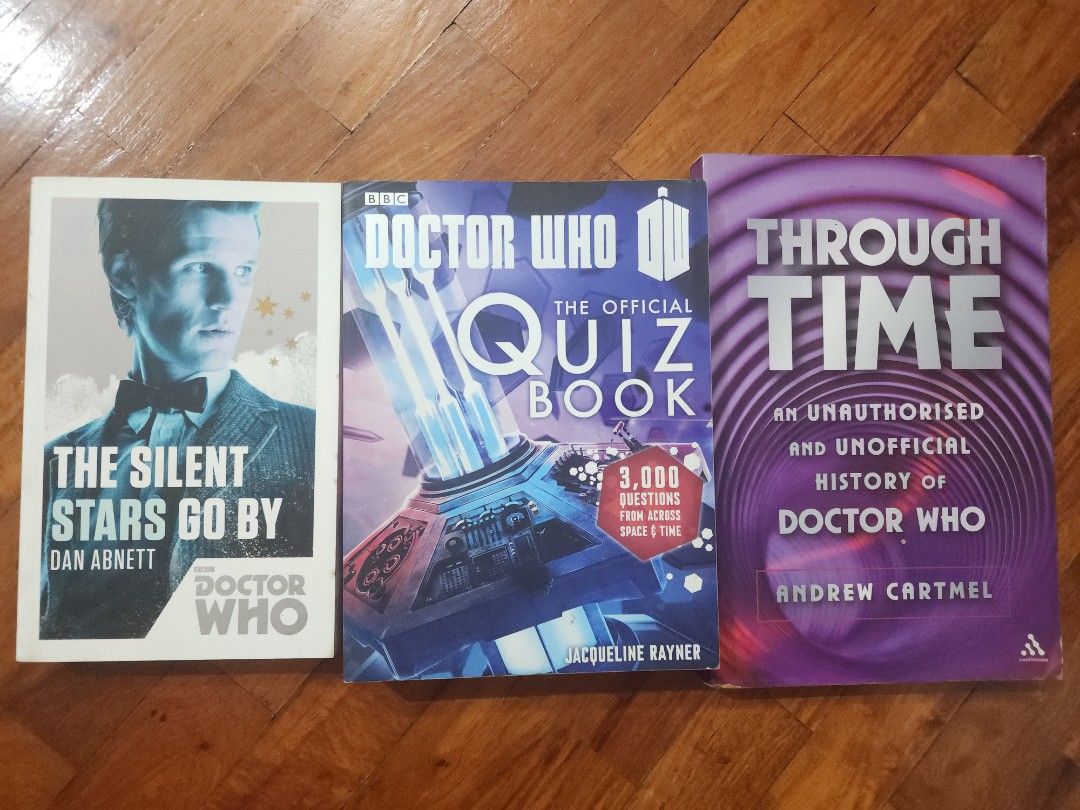 Doctor Who Book Bundle (Category: Storybooks) located in Paranaque City. Submitted by recklessflyer (Listing ID 1422684972, Image 2). Description: Set of Doctor Who books for P1000! Instant collection! Includes the hardcover Shakespeare notebooks! Location is Paranaque but I can also schedule pickup or deliver from Mandaluyong on certain work days. MOP is via Maya, BPI QR or Gcash. Delivery via LBC COP, Gogoxpress, lalamove, J&t, or grab..