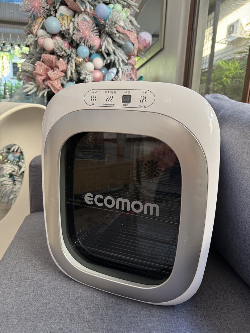 Ecomom Baby Bottle UV Sterilizer (Category: Breastfeeding & Bottle Feeding) located in Paranaque City. Submitted by colinmq (Listing ID 1422644393, Image 1). Description: ECOMOM Baby Bottle UV Sterilizer Used SRP: P18,874 Selling for: ₱10k Delivery care of buyer .
