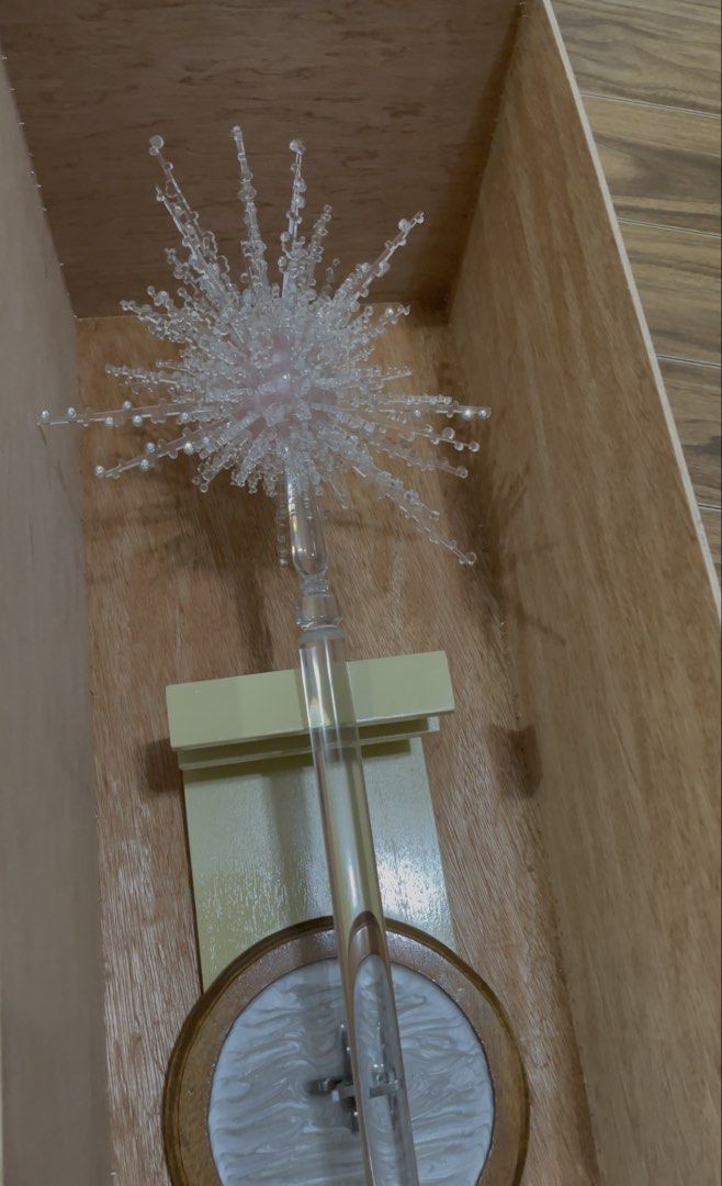 Glinda’s Bubble Wand (Category: Figurines & Statues) located in Taguig. Submitted by rosethornes (Listing ID 1415634685, Image 2). Description: The entire model is molded and cast, not 3D printed. Casting gives it a more glass-like effect and improved durability. I thoroughly studied the original wand design, especially the shape, spike arrangement, and color accuracy. If you’re a Glinda/Wicked fan, you know how important those details are. It to