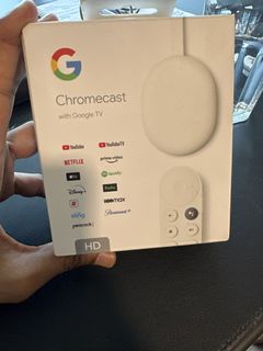 Google chromecast 4k tv For Sale | Media Streamers & Hubs