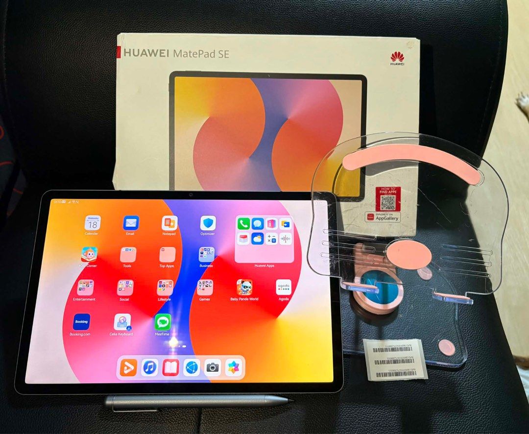 Huawei Matepad se11 (Category: iPad) located in Manila. Submitted by analynbacierto192126 (Listing ID 1422711670, Image 3). Description: 📱✨ FOR SALE! Huawei MatePad SE 11” (8GB + 128GB) – Nebula Grey + Pen ✨📱 🎯 Perfect For: 📚 Online classes & digital notes 🎬 Watching lectures & Netflix 🌐 Browsing & social media 📝 Productivity & light creative work ✅ 8GB RAM + 128GB Storage ✅ 11-inch Full HD Display ✅ Nebula Grey Color ✅ With Stylus Pen (gr