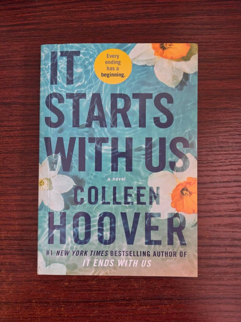 It Starts With Us by Colleen Hoover (Category: Storybooks) located in Manila. Submitted by bakedpotat0 (Listing ID 1422567530, Image 1). Description: Book 2 "It Starts With Us" by Colleen Hoover. This novel is the sequel to "It Ends With Us". RFS: Decluttering .