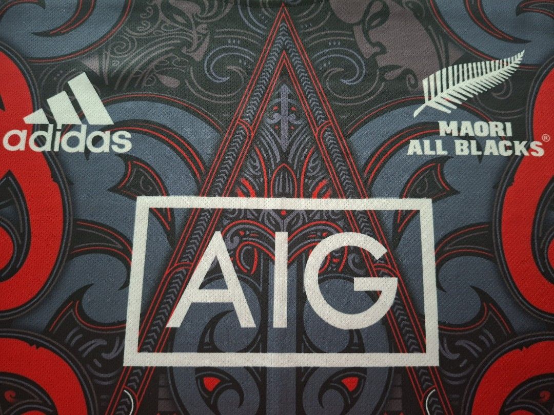 Jersey Rugby Maori All Blacks [XXL], Men's Fashion, Activewear on Carousell