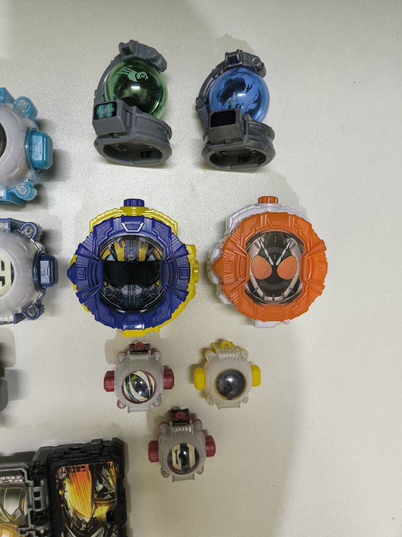 Kamen Rider Build & Zi-O DX Rider Watches takara tomy japan, Hobbies ...