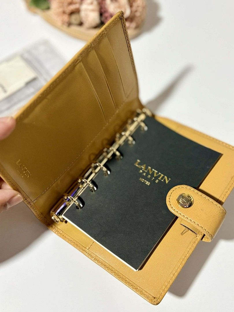 Lanvin Paris Leather Organizer Agenda Binder (Category: Accessory Holder, Box & Organizers) located in Bulacan. Submitted by usererror0000 (Listing ID 1422678889, Image 2). Description: Bought in 2nd street Still have tag Refills can be bought online RFS : Need a bigger one .