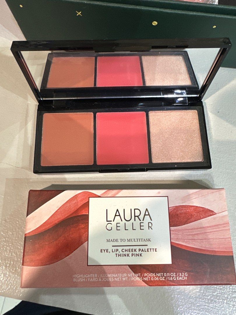 Laura Geller Multitask Eye Lip Cheek Palette (Category: Makeup) located in Baguio. Submitted by yourlifestyle2600 (Listing ID 1422657785, Image 2). Description: Brandnew Authentic from USA .