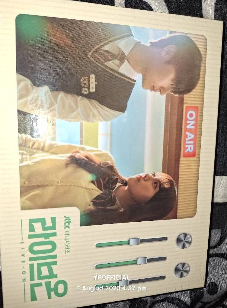 Live On Ost (Category: CDs & DVDs) located in San Mateo. Submitted by yoorikoreanmerchandise (Listing ID 1422570753, Image 1). Description: - "Live On" Korean drama OST - Physical copy - Original packaging - Features main characters on the cover.