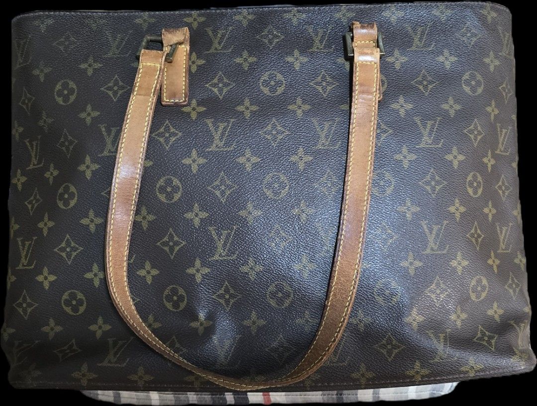 Louis Vuitton Monogram Cabas Mezzo Tote – Made in France, Luxury, Bags ...