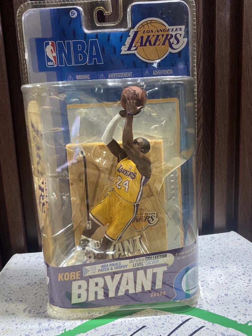 McFarlane NBA LeBron James Kobe Bryant SET (Category: Figurines & Statues) located in Makati City. Submitted by starshop2025 (Listing ID 1422661574, Image 3). Description: Sold as set Lebron and Kobe Price is firm.