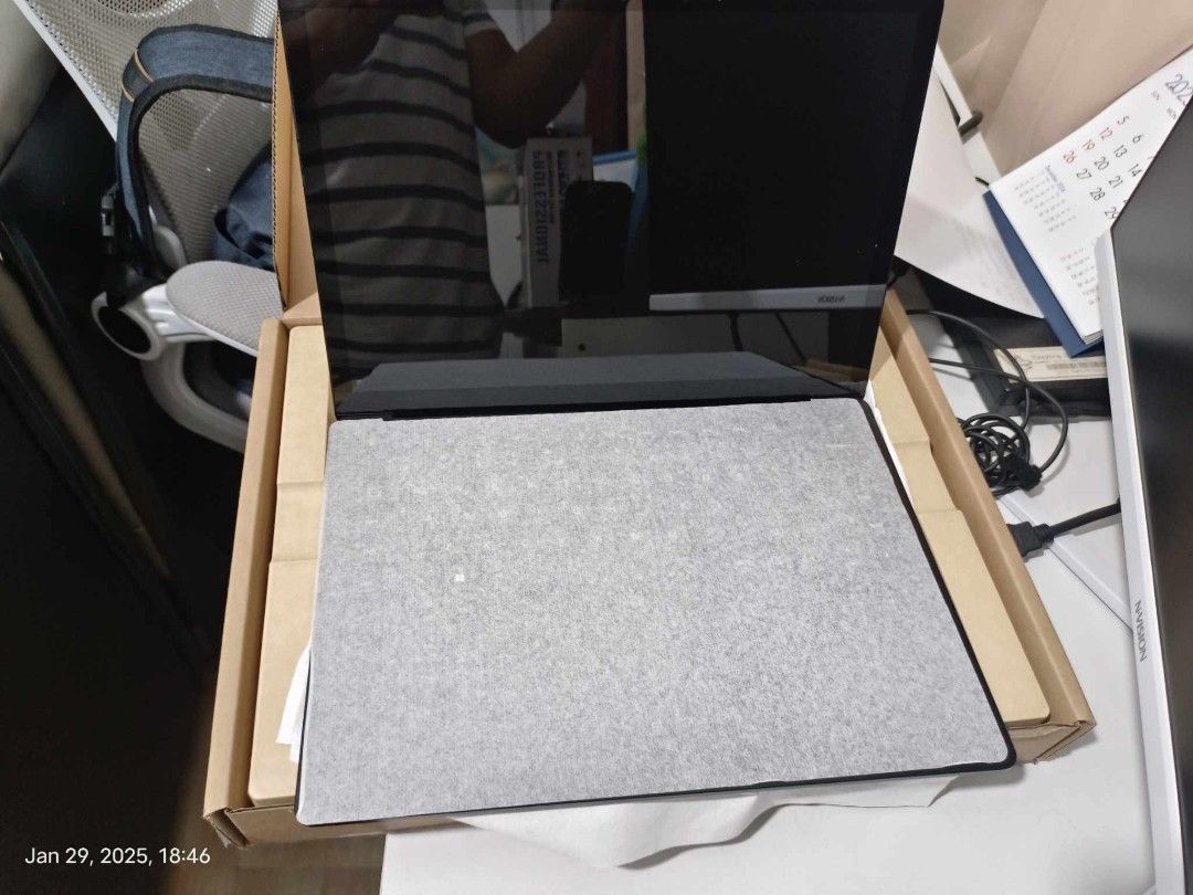 Microsoft Surface Laptop 4 (Category: Laptops & Notebooks) located in San Pedro. Submitted by as_1990 (Listing ID 1422555771, Image 3). Description: - Microsoft Surface Laptop 4 (Black) - Windows 11 OS - 8G RAM - Used less than a year and its pristine condition - back cover included (can send actual and latest photo by request) - Features keyboard, trackpad and touch screen - Screen displays Windows login/desktop RFS: upgrade Meet up Laguna or Ma