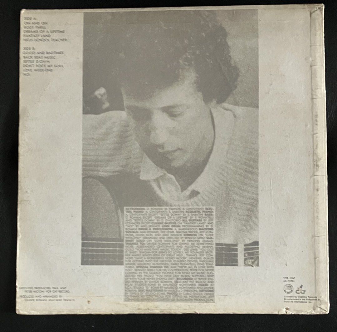 MIKE FRANCIS Self titled Vinyl LP Record (Category: Vinyls) located in Paranaque City. Submitted by d33t00 (Listing ID 1422675322, Image 3). Description: MIKE FRANCIS Self titled Vinyl LP Record featuring songs like "Dreams of a Lifetime", "Good & Bad Times", and "Don't Rock My Soul". The record is manufactured by OctoArts International, Inc. The album cover shows some stains and storage wear. Tracklist: A1 On And On A2 Body Thrill A3 Dreams Of A