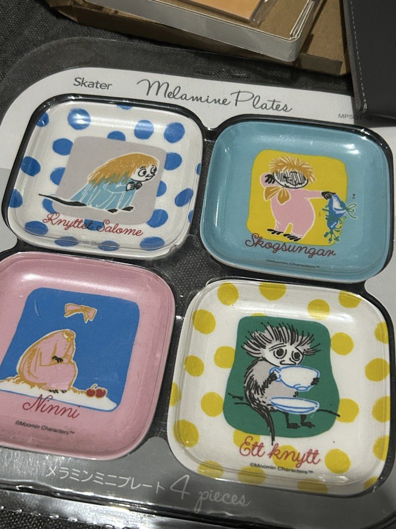 Moomin Mug, Plates, Pen, and Accessories Set (Category: Coffee & Tea Tableware) located in San Jose. Submitted by arianecald10996 (Listing ID 1422660163, Image 3). Description: .