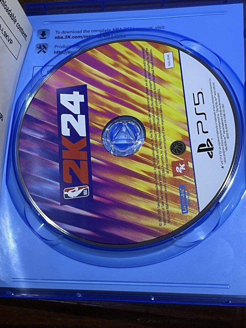 NBA 2K24 (Category: PlayStation) located in Paranaque City. Submitted by javivilchez98 (Listing ID 1422621118, Image 3). Description: .