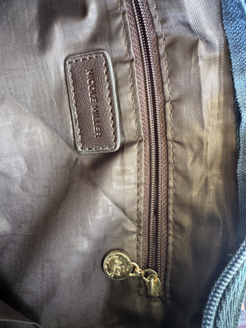 Nicole Miller Hobo Bag (Category: Shoulder Bags) located in Cadiz. Submitted by solynb28 (Listing ID 1422580256, Image 3). Description: -negotiable -bawal sa maselan -medium size, adjustable sling -all minor flaws are shown on the pics -washed and ready to use ▫️what you see is what you get▫️colors may vary due to lighting▫️buy at your own risk ▫️no long reservations, unless paid▫️payment 1st policy▫️no return, no exchange, no refund▫️joy miners/