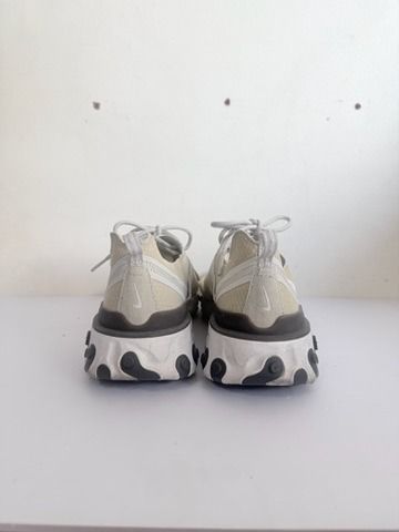Nike React Element 55 "Light Orewood Brown" (style code BQ6166-100) (Category: Sneakers) located in Quezon City. Submitted by mygaragesale.ph (Listing ID 1422615181, Image 3). Description: Description: The Nike React Element 55 is a lifestyle sneaker that combines heritage design lines with modern comfort technology. Key features include: Upper: A lightweight, breathable textile or mesh upper. Midsole: Full-length Nike React foam technology, whic
