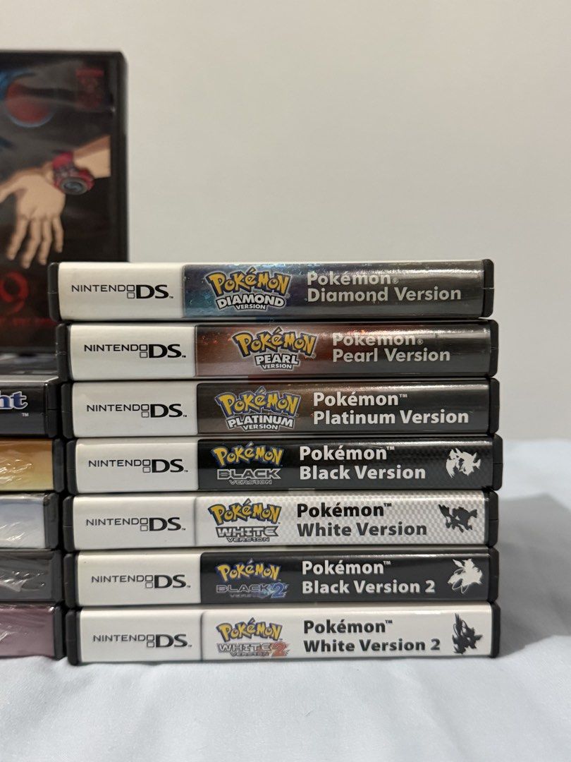 Nintendo DS Games and Guides (Category: Nintendo) located in Manila. Submitted by jcmsantos (Listing ID 1422661744, Image 2). Description: All Pokemon Games CIB Pokemon Diamond - 6000 Pokemon Pearl - SOLD Pokemon Platinum - SOLD Pokemon Black - SOLD Pokemon White - SOLD Pokemon Black 2 - SOLD Pokemon White 2 - SOLD Ace Attorney CIB - 3000 Justice For All Sealed - 5000 Trials and Tribulations Sealed - 5000 Apollo Justice Sealed - 5000 Miles Edgewo