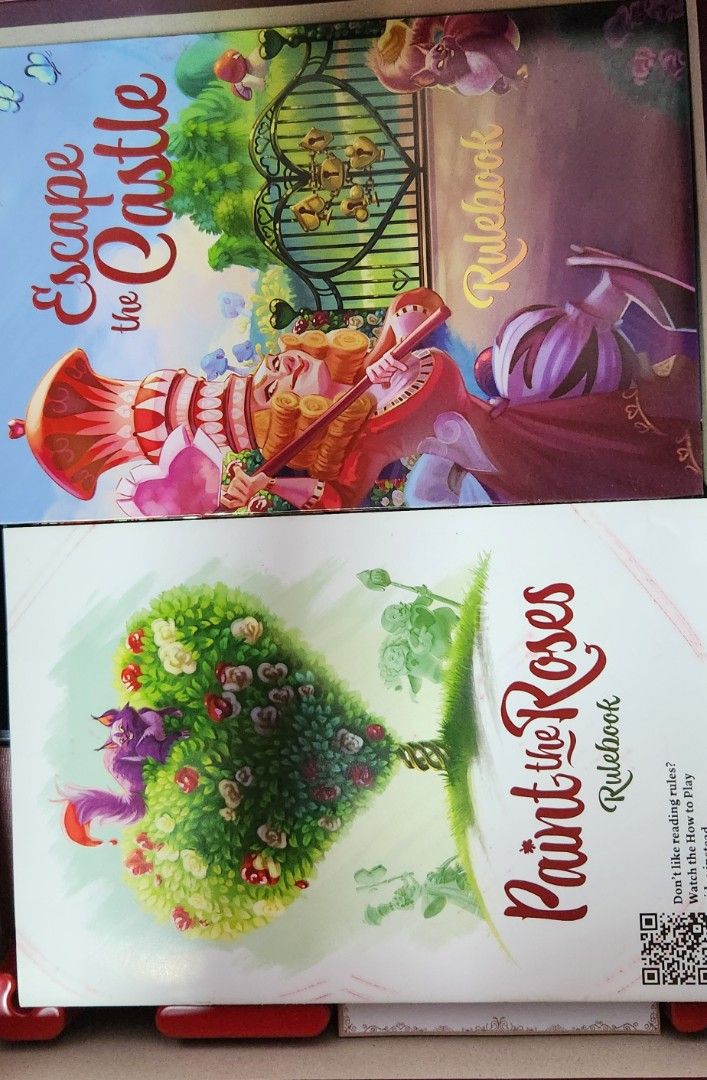 Paint the Roses Deluxe Board Game (Category: Board Games & Puzzles) located in Tarlac. Submitted by mitchie008 (Listing ID 1422584255, Image 3). Description: Paint the Roses Deluxe Board Game With complete expansions in the box Complete components, just have minor cosmetic flaw from the color of the insert transferring (see photos). Doesn't affect gameplay. ℹ️ TERMS (Please read): - Items are in good condition but may have minor flaws/shelf wear.