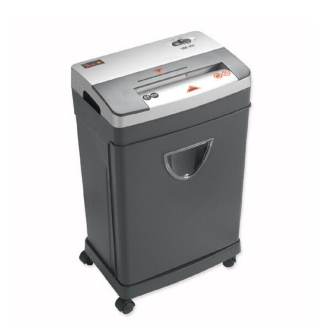 Peach Silver Line 1200XCD document shredder (Category: Office & Business Technology) located in Las Pinas. Submitted by jaziyah4 (Listing ID 1422550181, Image 1). Description: This office-ready document shredder can shred not only documents but also CDs. With its elegant silver head and dark gray body, the Peach 1200XCD blends seamlessly into any interior. One of the world's best-selling models, the Peach 1200XCD boasts exceptional reliability, r