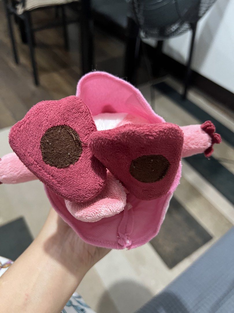 Pink Plush Toy Loopy (Category: Plushies & Soft Toys) located in Manila. Submitted by cookiecreammm (Listing ID 1422705734, Image 3). Description: - Cute pink plush toy - Features a pink dress and bow - Round head and small ears - Soft and well-made - Great gift idea! - Pororo and Friends, Loopy.