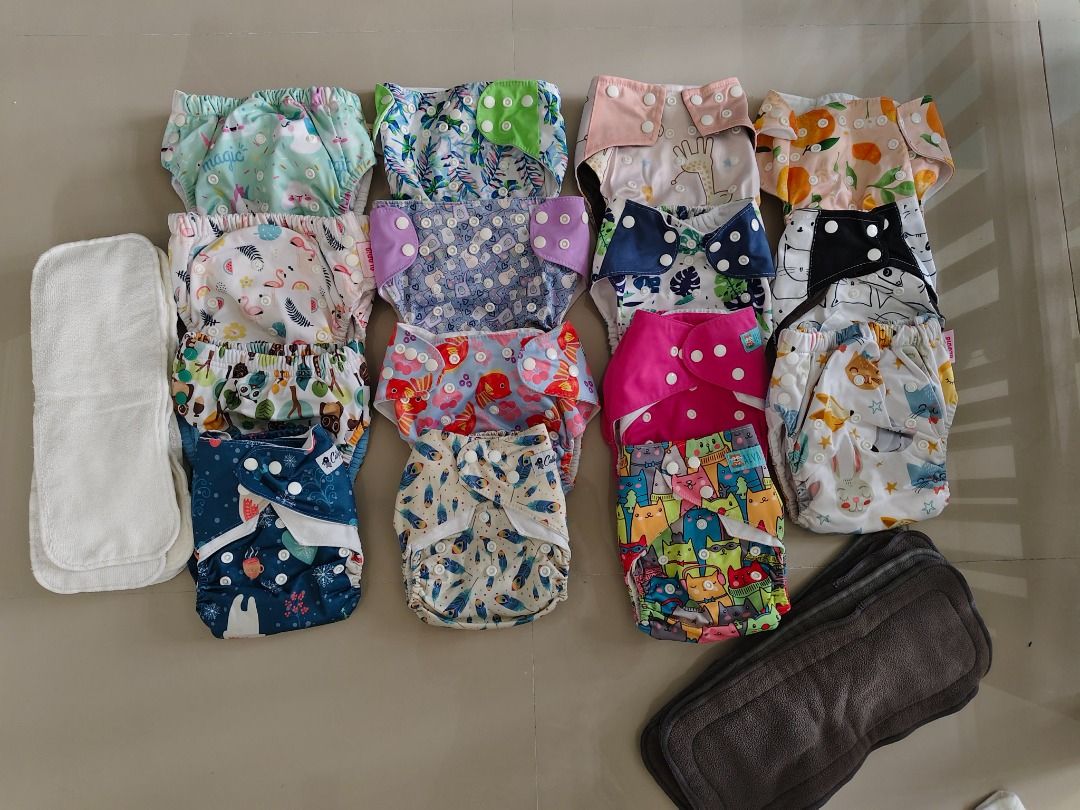 Preloved Cloth Diapers Girl Design (Category: Diapers & Baby Wipes) located in General Trias. Submitted by curatedprelovedfinds.ph (Listing ID 1422608566, Image 1). Description: ✨ Preloved Cloth Diapers ✨ Still in great condition, eco-friendly, and budget-friendly! 🌱👶 Colorful designs + inserts included — ready for your little one’s comfort. 💕 Give your baby comfort while caring for the planet 🌎💖 These reusable cloth diapers are gentle, prac
