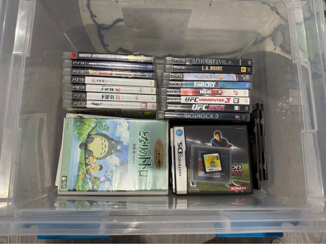 PS3 Games (Category: PlayStation) located in Makati City. Submitted by allehcs (Listing ID 1422651512, Image 1). Description: PS3 Games for sale RFS: decluttering Batman: Arkham City - sold Farcry 3 - ₱400 Uncharted 3 - ₱450 GTA V - sold Resident Evil 6 - ₱500 L.A Noire - ₱500 Dragonball Z: Tenkaichi - ₱450 Naruto: Ultimate Ninja Storm - ₱300 Naruto: Ultimate Ninja Storm 3 - ₱350 UFC undisputed 2010 - ₱200 UFC undisputed 3 - reserved NBA 2k11 - ₱
