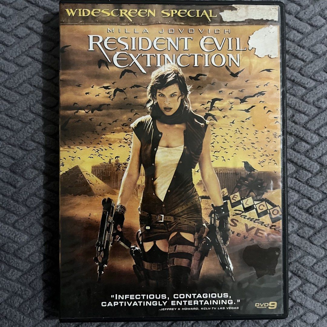 Resident Evil: Extinction DVD (Category: CDs & DVDs) located in Caloocan City. Submitted by thelittlejewelcase (Listing ID 1422693086, Image 1). Description: .