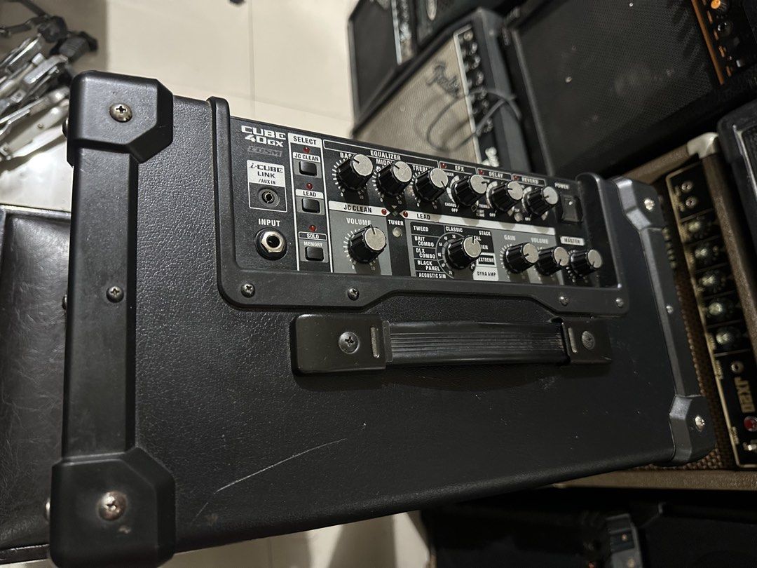 Roland Cube 40GX Guitar Amplifier (Category: Musical Instruments) located in Binan City. Submitted by asherkv13 (Listing ID 1422548410, Image 3). Description: .
