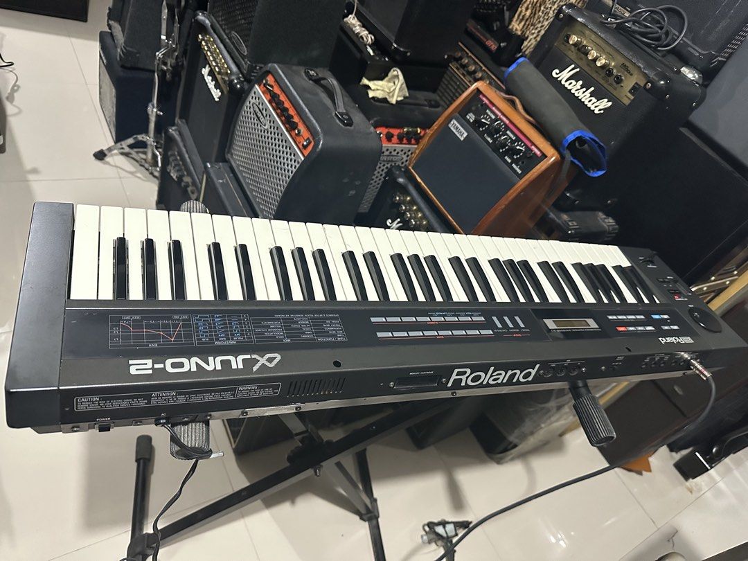 Roland Juno-2 Synthesizer (Category: Musical Instruments) located in Binan City. Submitted by asherkv13 (Listing ID 1422551341, Image 1). Description: .