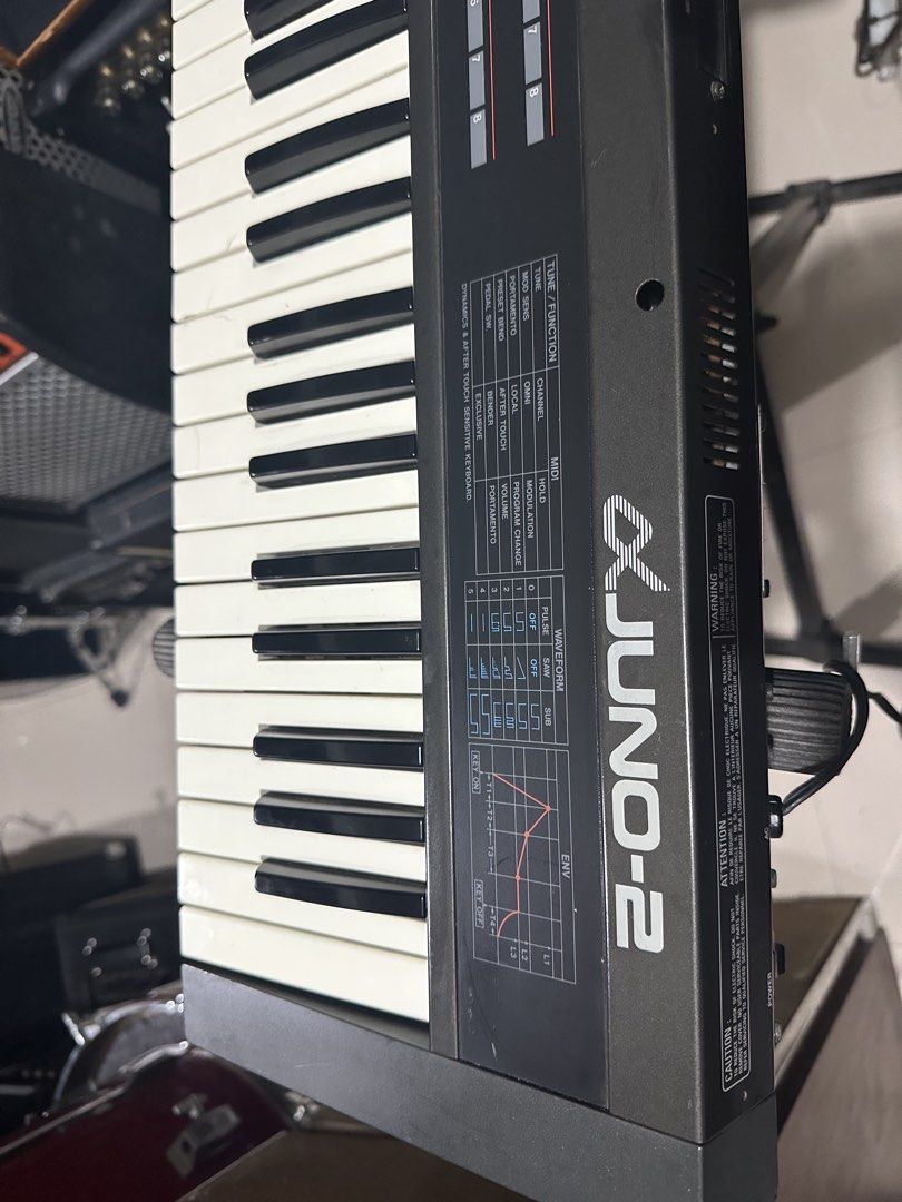 Roland Juno-2 Synthesizer (Category: Musical Instruments) located in Binan City. Submitted by asherkv13 (Listing ID 1422551341, Image 3). Description: .