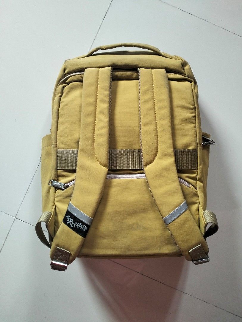 Ruffles Yellow 15.6" Laptop Backpack (Category: Backpacks) located in San Mateo. Submitted by georgebread (Listing ID 1422580454, Image 2). Description: Ruffles Yellow 15.6" Laptop Backpack FOR SALE Bought for 1k, used for 2 months Location: San Mateo, Rizal needs wash comes with original Ruffles dustbag LAST PRICE 400.